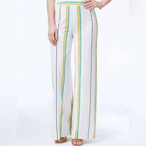 XOXO White Striped Wide Leg Pants